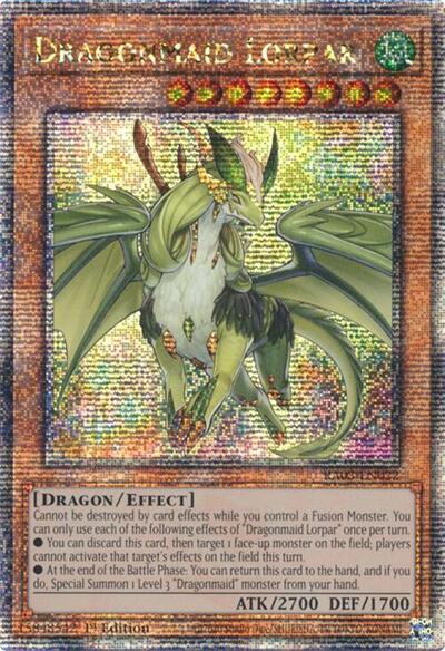 Dragonmaid Lorpar (Quarter Century Secret Rare) (RA03-EN022) [Quarter Century Bonanza]