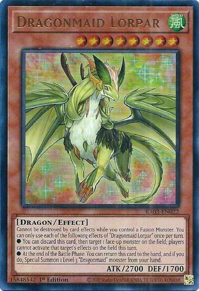 Dragonmaid Lorpar (UR) (RA03-EN022) [Quarter Century Bonanza]