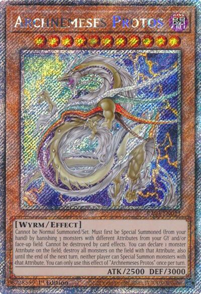 Archnemeses Protos (Platinum Secret Rare) (RA03-EN023) [Quarter Century Bonanza]