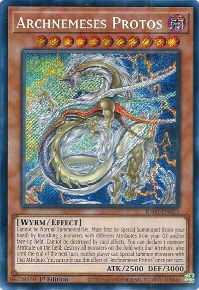 Archnemeses Protos (Secret Rare) (RA03-EN023) [Quarter Century Bonanza]