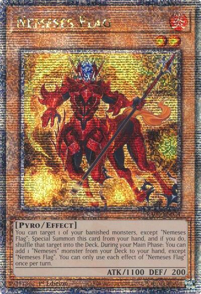 Nemeses Flag (Quarter Century Secret Rare) (RA03-EN024) [Quarter Century Bonanza]