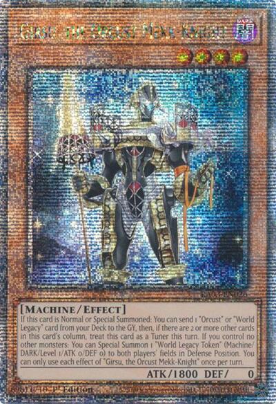 Girsu, the Orcust Mekk-Knight (Quarter Century Secret Rare) (RA03-EN026) [Quarter Century Bonanza]