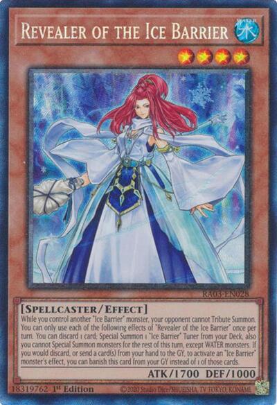 Revealer of the Ice Barrier (PCR) (RA03-EN028) [Quarter Century Bonanza]