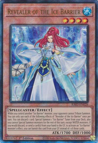Revealer of the Ice Barrier (PUR) (RA03-EN028) [Quarter Century Bonanza]