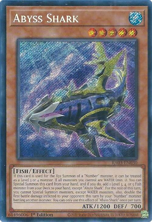 Abyss Shark (Secret Rare) (RA03-EN030) [Quarter Century Bonanza]