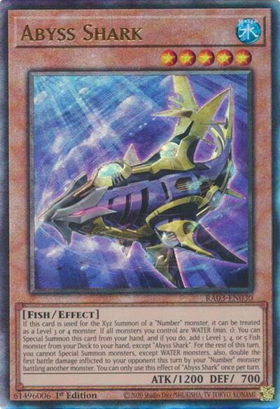Abyss Shark (PUR) (RA03-EN030) [Quarter Century Bonanza]