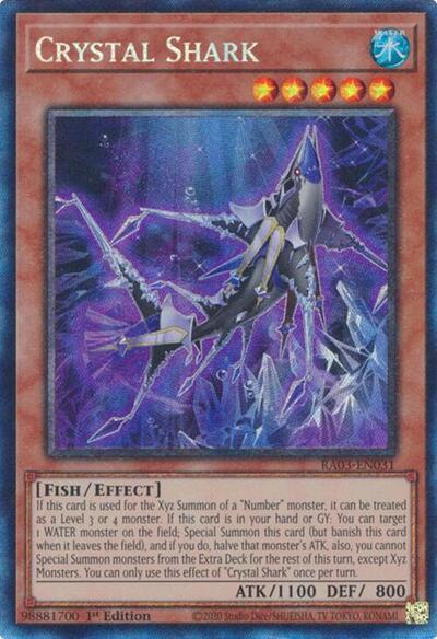 Crystal Shark (PCR) (RA03-EN031) [Quarter Century Bonanza]