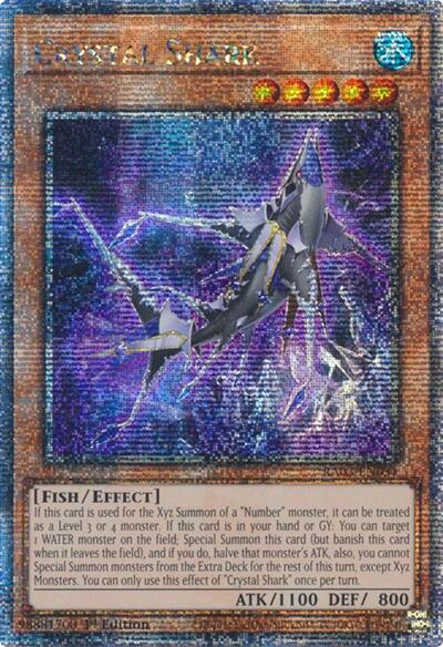 Crystal Shark (Quarter Century Secret Rare) (RA03-EN031) [Quarter Century Bonanza]