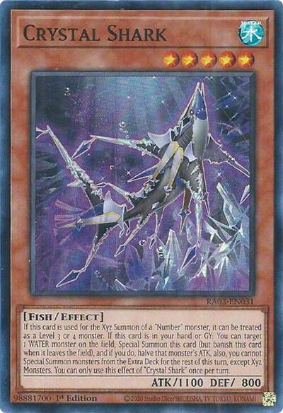 Crystal Shark (RA03-EN031) [Quarter Century Bonanza]