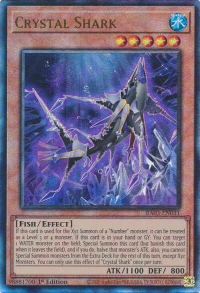 Crystal Shark (PUR) (RA03-EN031) [Quarter Century Bonanza]