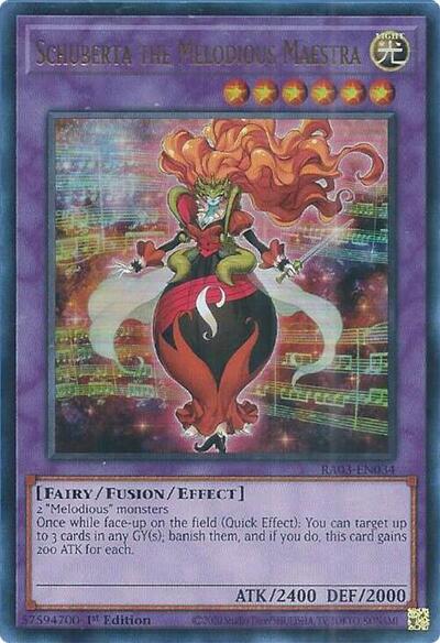 Schuberta the Melodious Maestra (UR) (RA03-EN034) [Quarter Century Bonanza]