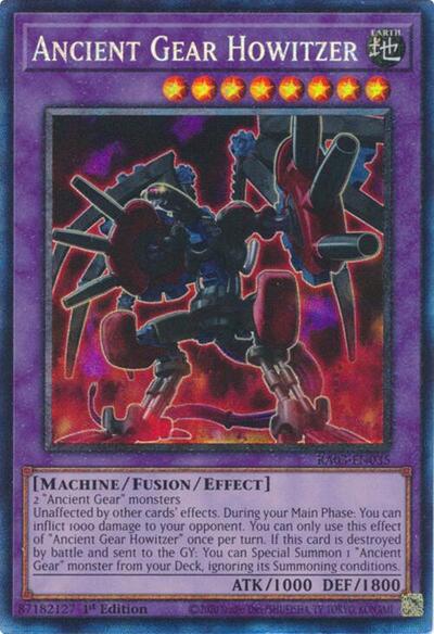 Ancient Gear Howitzer (PCR) (RA03-EN035) [Quarter Century Bonanza]