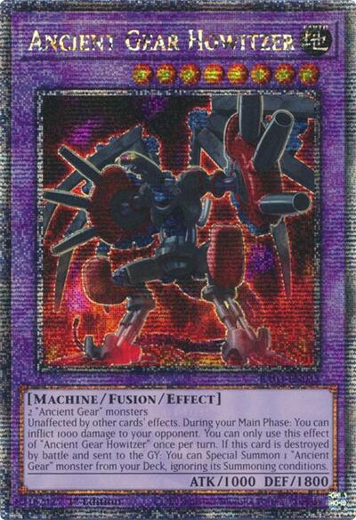 Ancient Gear Howitzer (Quarter Century Secret Rare) (RA03-EN035) [Quarter Century Bonanza]