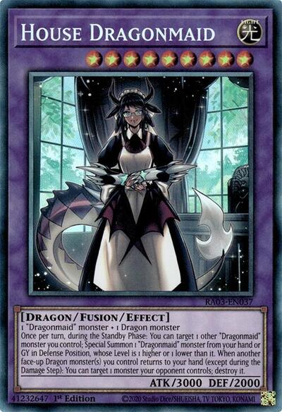 House Dragonmaid (PCR) (RA03-EN037) [Quarter Century Bonanza]
