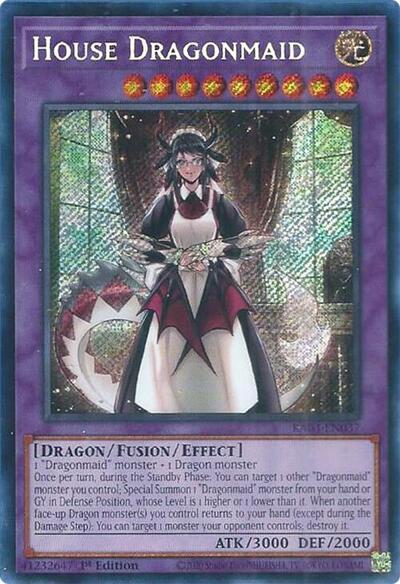 House Dragonmaid (Secret Rare) (RA03-EN037) [Quarter Century Bonanza]