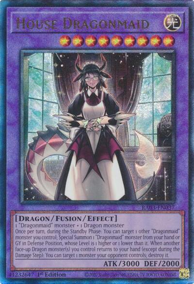 House Dragonmaid (PUR) (RA03-EN037) [Quarter Century Bonanza]