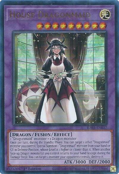 House Dragonmaid (UR) (RA03-EN037) [Quarter Century Bonanza]