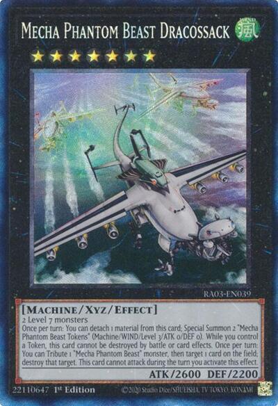 Mecha Phantom Beast Dracossack (PCR) (RA03-EN039) [Quarter Century Bonanza]