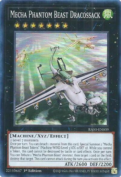 Mecha Phantom Beast Dracossack (RA03-EN039) [Quarter Century Bonanza]