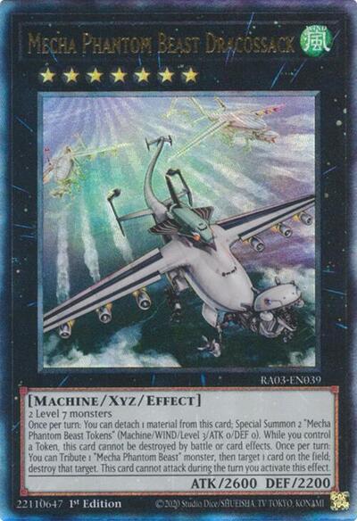 Mecha Phantom Beast Dracossack (PUR) (RA03-EN039) [Quarter Century Bonanza]