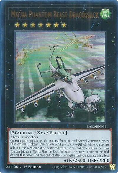 Mecha Phantom Beast Dracossack (UR) (RA03-EN039) [Quarter Century Bonanza]