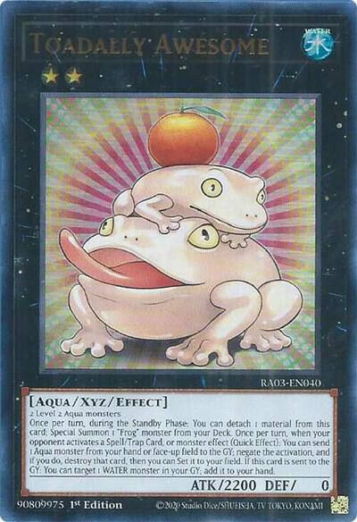 Toadally Awesome (UR) (RA03-EN040) [Quarter Century Bonanza]