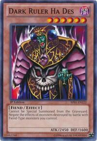Dark Ruler Ha Des (BP01-EN122) [Battle Pack: Epic Dawn]