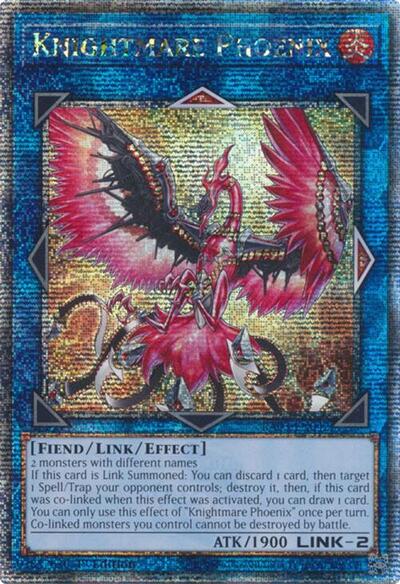 Knightmare Phoenix (Quarter Century Secret Rare) (RA03-EN042) [Quarter Century Bonanza]