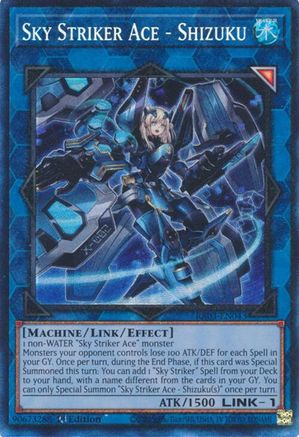 Sky Striker Ace - Shizuku (PCR) (RA03-EN043) - Quarter Century Bonanza 1st Edition