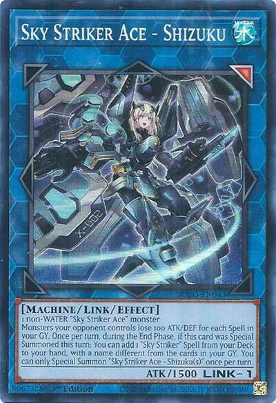 Sky Striker Ace - Shizuku (RA03-EN043) [Quarter Century Bonanza]