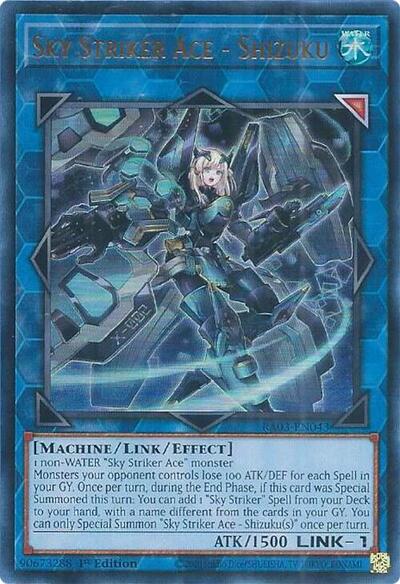 Sky Striker Ace - Shizuku (UR) (RA03-EN043) [Quarter Century Bonanza]