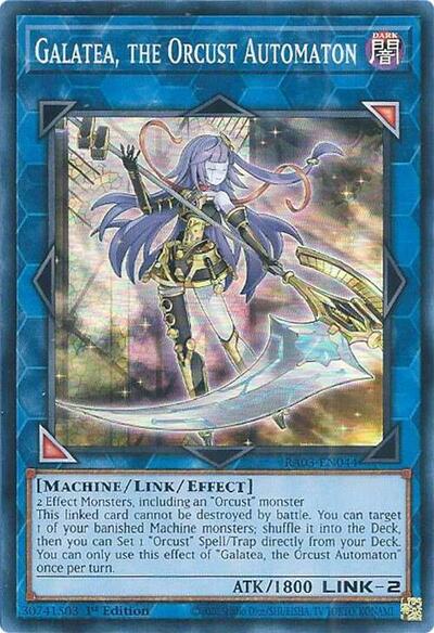 Galatea, the Orcust Automaton (RA03-EN044) [Quarter Century Bonanza]