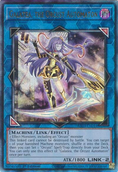 Galatea, the Orcust Automaton (PUR) (RA03-EN044) [Quarter Century Bonanza]