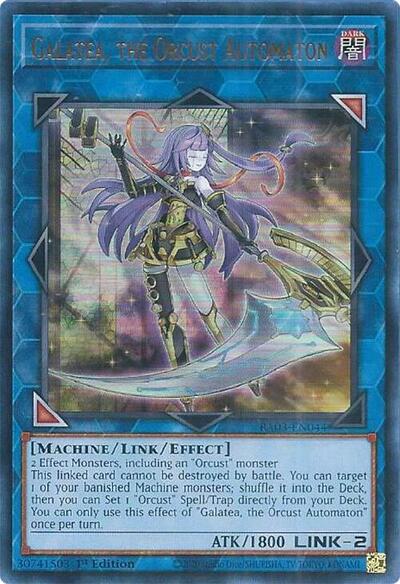 Galatea, the Orcust Automaton (UR) (RA03-EN044) [Quarter Century Bonanza]