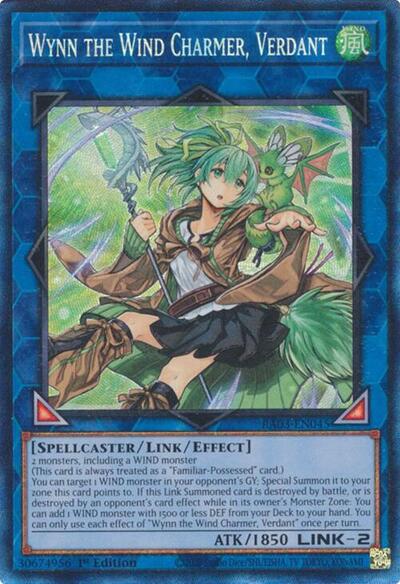 Wynn the Wind Charmer, Verdant (PCR) (RA03-EN045) [Quarter Century Bonanza]