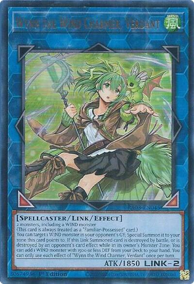 Wynn the Wind Charmer, Verdant (UR) (RA03-EN045) [Quarter Century Bonanza]