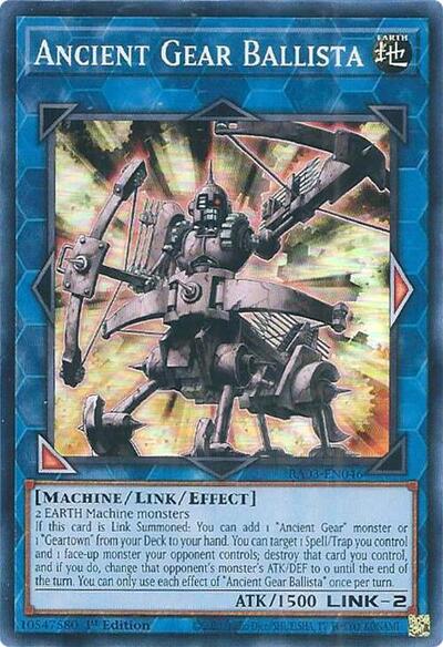 Ancient Gear Ballista (RA03-EN046) [Quarter Century Bonanza]