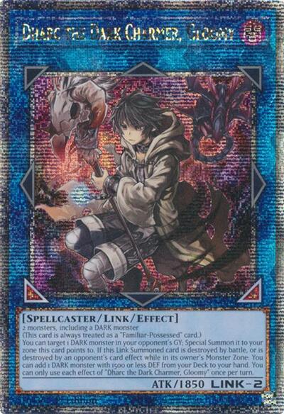 Dharc the Dark Charmer, Gloomy (Quarter Century Secret Rare) (RA03-EN048) [Quarter Century Bonanza]