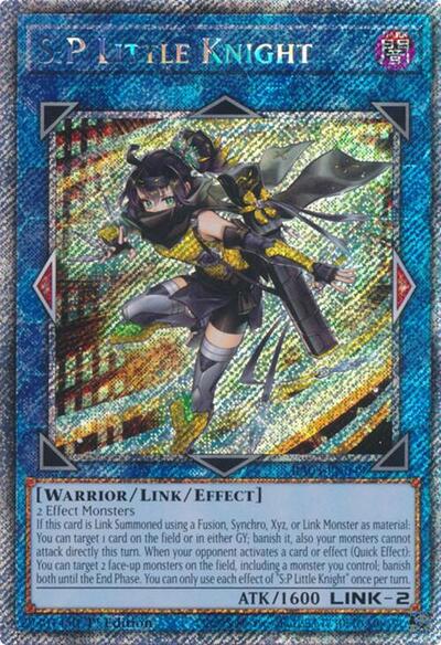 S:P Little Knight (Platinum Secret Rare) (RA03-EN049) [Quarter Century Bonanza]