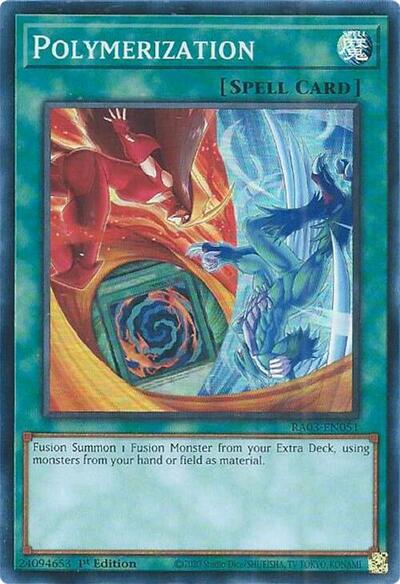 Polymerization (B) (HERO Art) (RA03-EN051) [Quarter Century Bonanza]