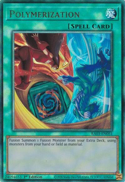 Polymerization (B) (HERO Art) (PUR) (RA03-EN051) [Quarter Century Bonanza]