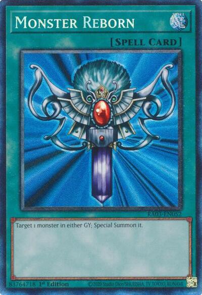Monster Reborn (PCR) (RA03-EN052) [Quarter Century Bonanza]