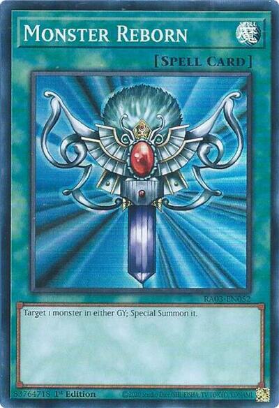 Monster Reborn (RA03-EN052) [Quarter Century Bonanza]