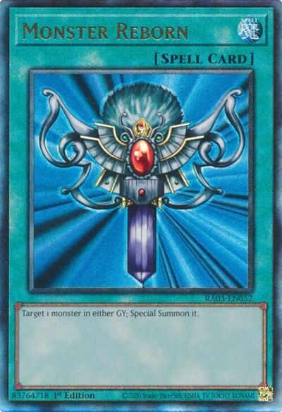 Monster Reborn (PUR) (RA03-EN052) [Quarter Century Bonanza]