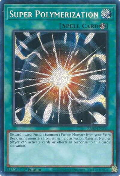 Super Polymerization (Secret Rare) (RA03-EN053) [Quarter Century Bonanza]