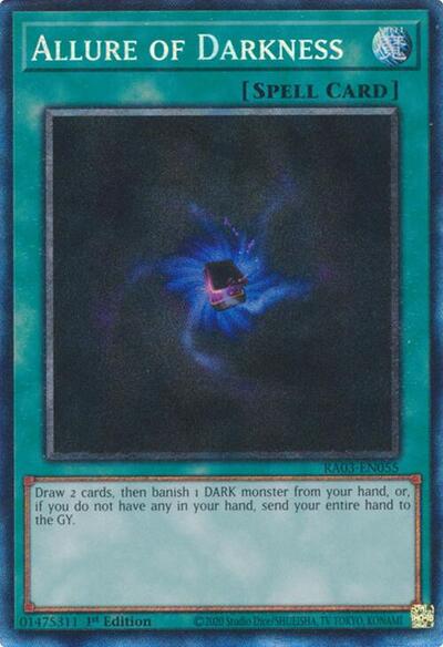Allure of Darkness (PCR) (RA03-EN055) [Quarter Century Bonanza]