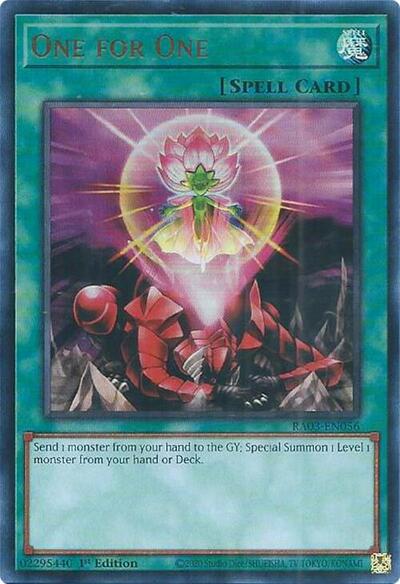 One for One (UR) (RA03-EN056) [Quarter Century Bonanza]