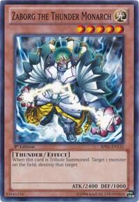 Zaborg the Thunder Monarch (BP01-EN132) [Battle Pack: Epic Dawn]
