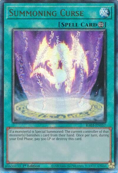 Summoning Curse (PUR) (RA03-EN057) [Quarter Century Bonanza]