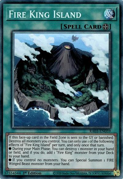 Fire King Island (PCR) (RA03-EN059) [Quarter Century Bonanza]
